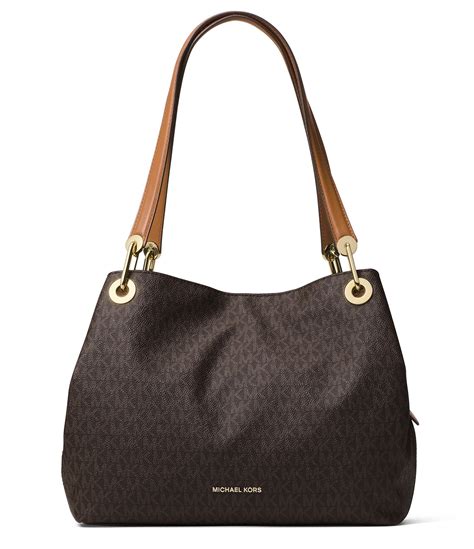 michael kors raven bag brown|Michael Kors raven large tote.